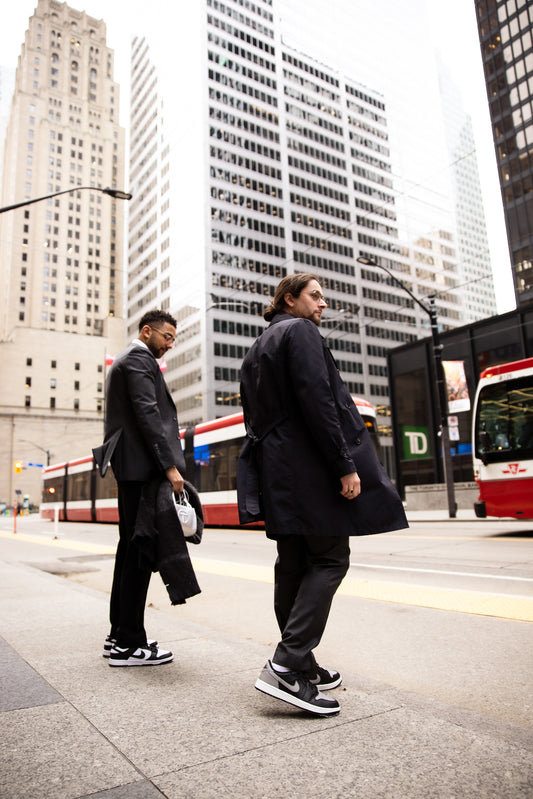 Duality of Sneaker Fashion: Sneakers in Formal and Casual Occasions.