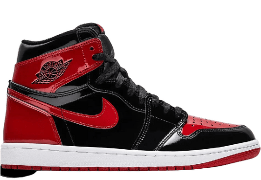 Air Jordan 1 High Patent Bred