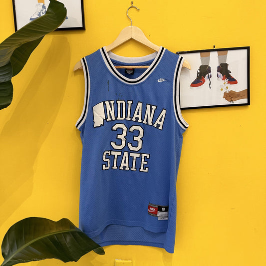 Vintage Larry Bird Indiana State Sycamores NCAA Basketball Jersey