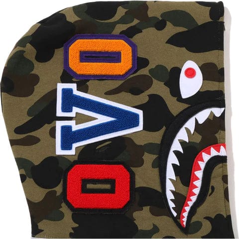 Bape Large BAPE OVO Shark Full Zip Hoodie Grey