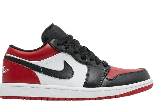 Jordan 1 Low Bred Toe