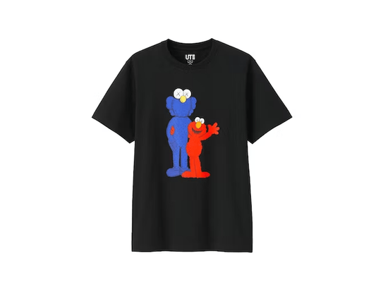 Kaws x Uniqlo x Seasame Street BFF Elmo Tee