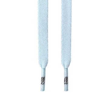Looped Laces - Chill Blue Flat Shoelaces