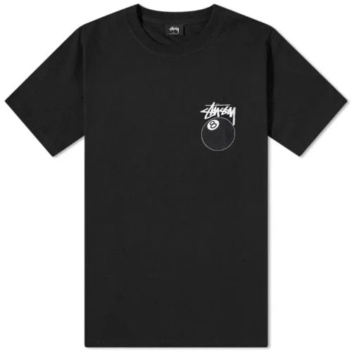 Stussy 8 Ball Tee Black