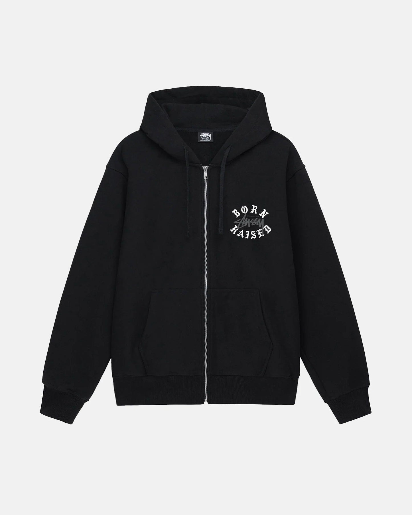 Stussy & Born Raised Logo Zip Hoodie