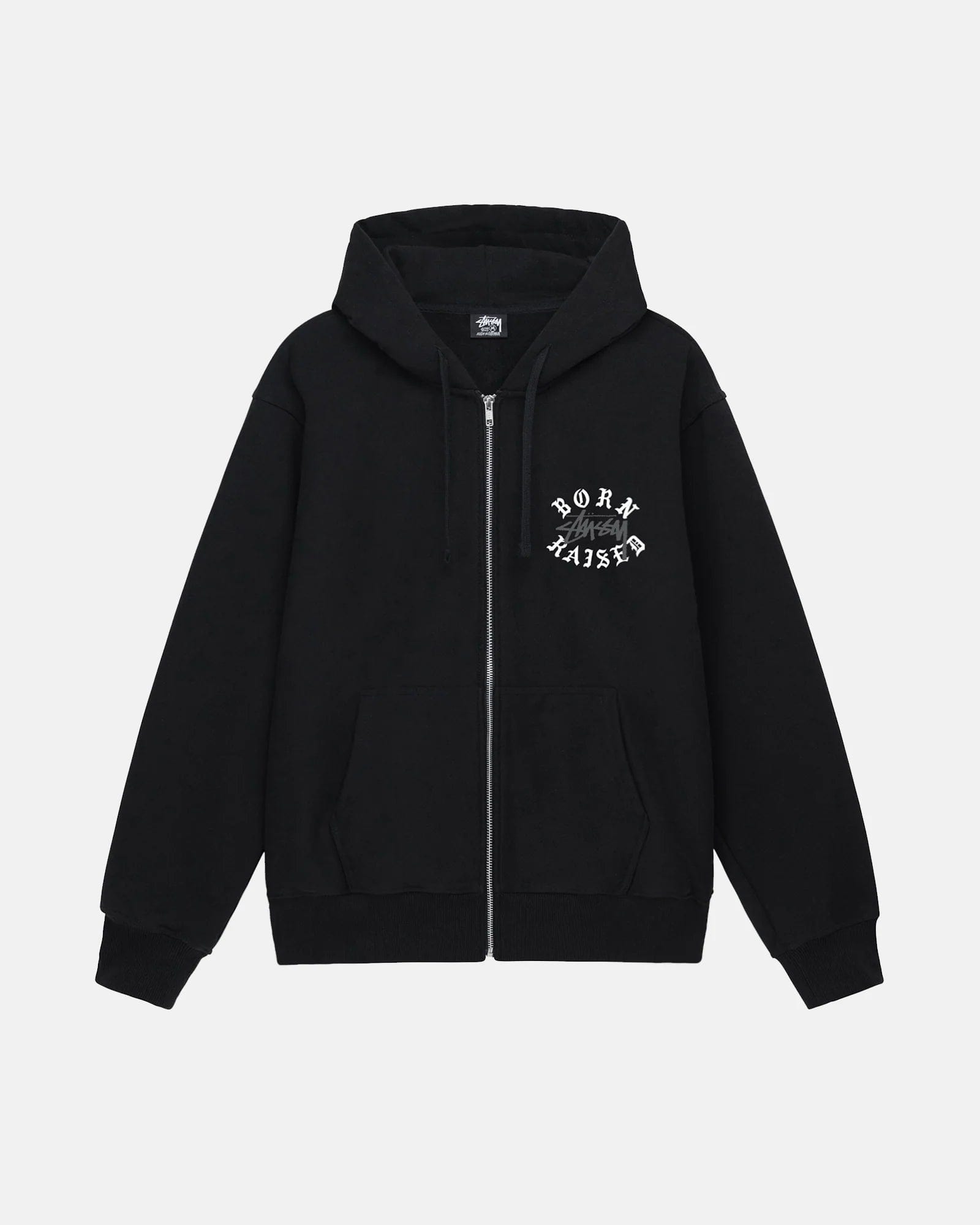 Stussy & Born Raised Logo Zip Hoodie