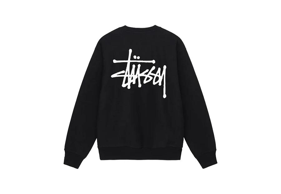 STUSSY Crew "Black" - Preowned