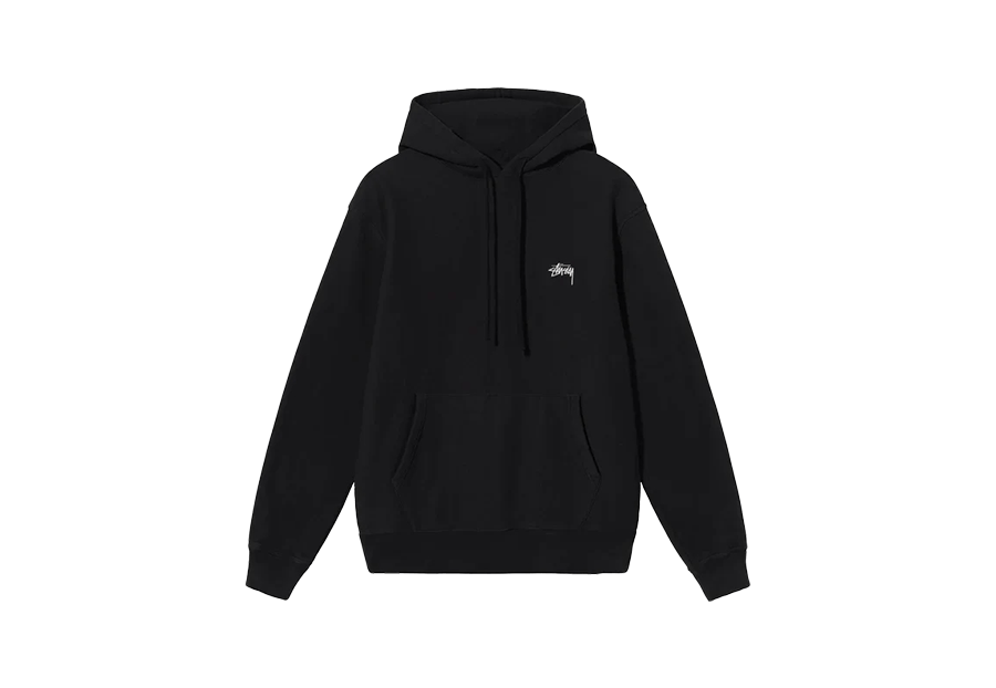 STUSSY HOODIE "Black" - Preowned