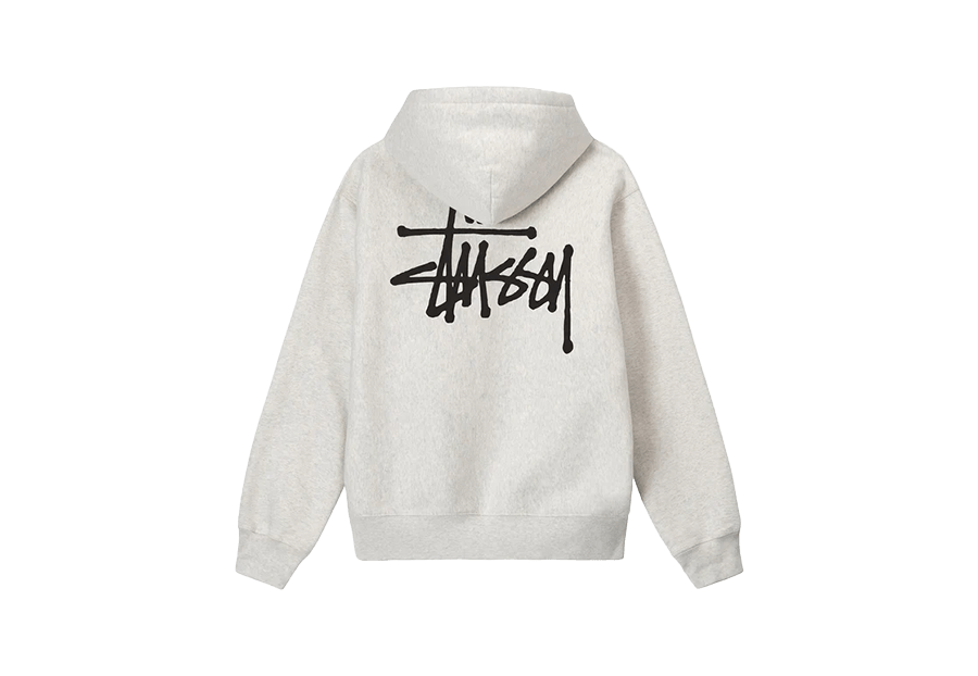 Stussy Apparel Large STUSSY HOODIE "Grey" - Preowned