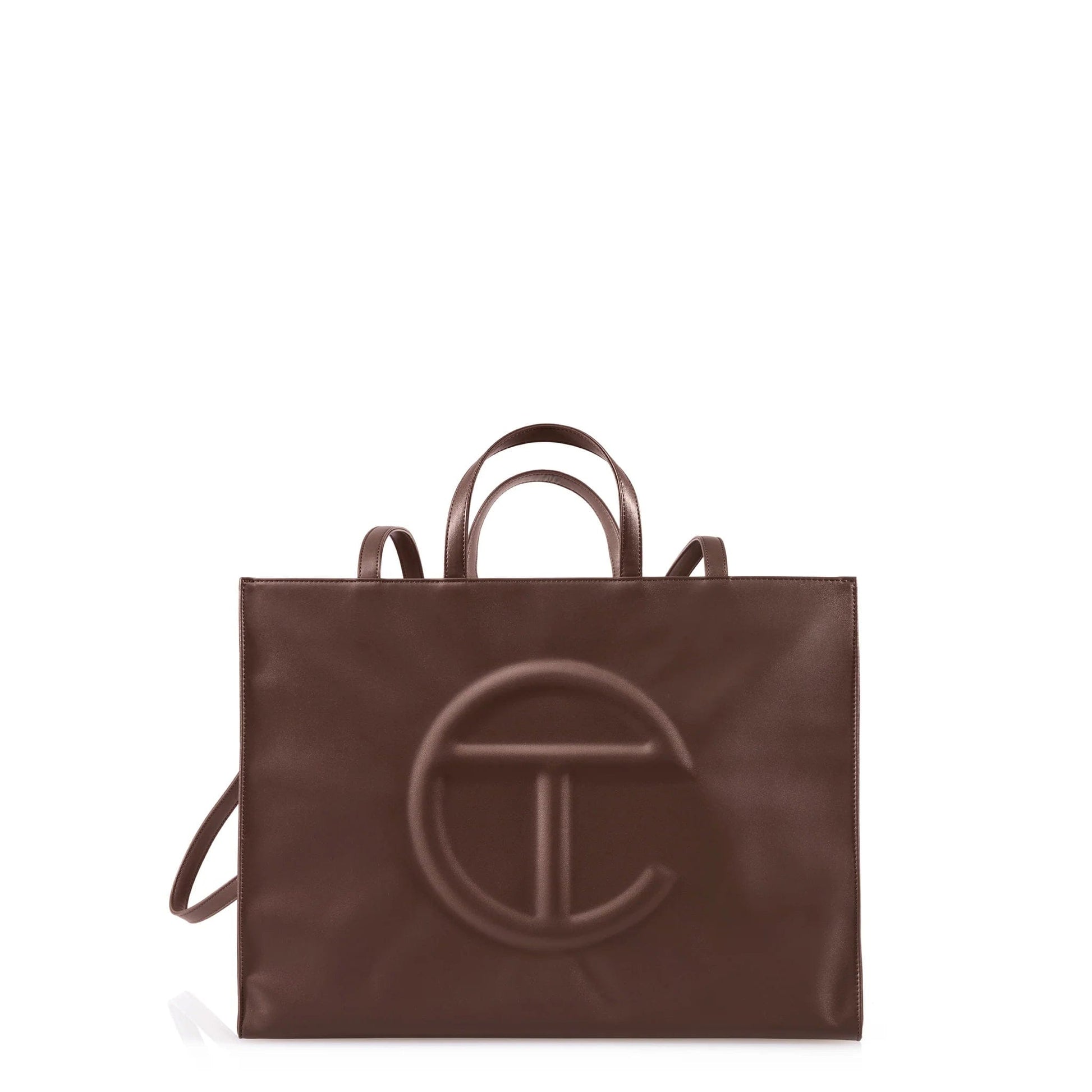 Telfar Shopping Bag Chocolate - Large