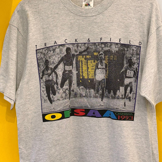 Vintage 1993 OFSSA Track and Field Tee