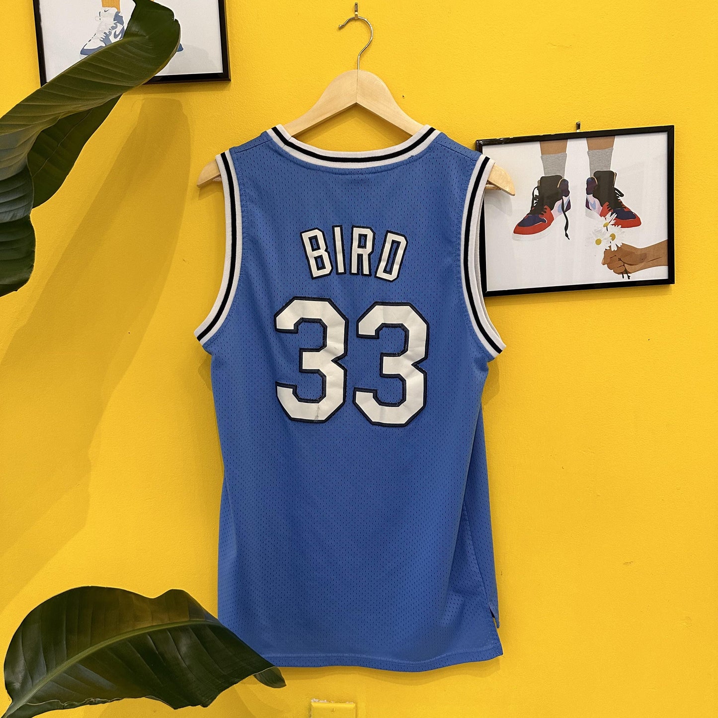 Vintage Larry Bird Indiana State Sycamores NCAA Basketball Jersey