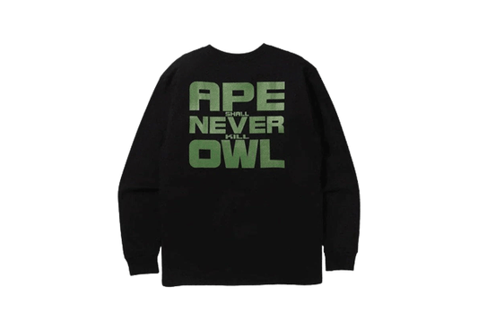 BAPE OVO Star Long Sleeve Black