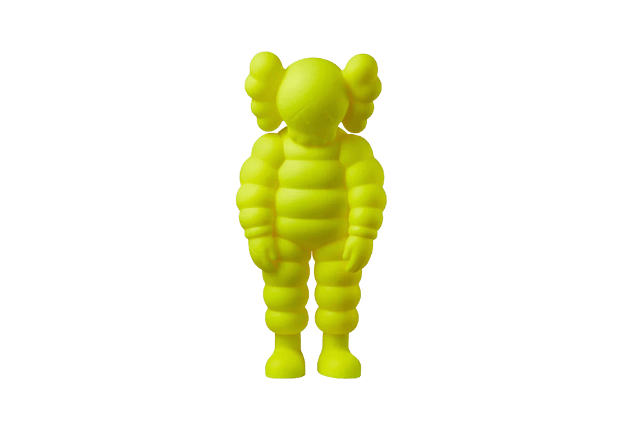 KAWS What Party Yellow