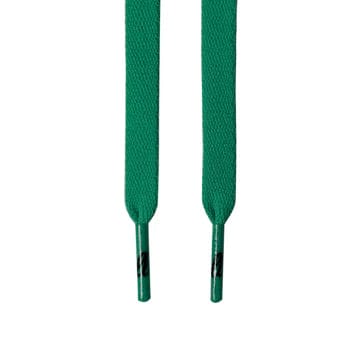 Looped Laces - Pine Green Flat Shoelaces