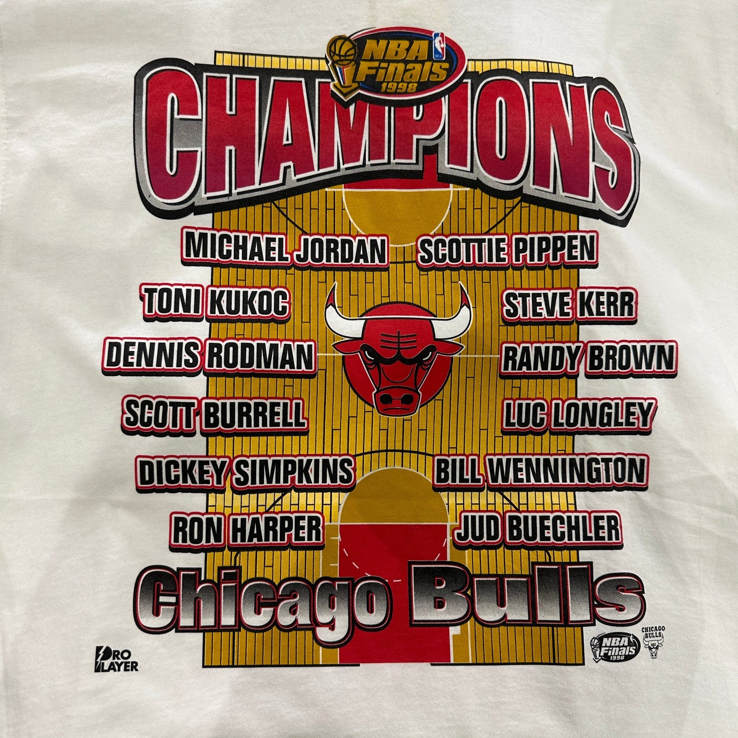 NBA Finals Chicago Bulls Vintage Tee