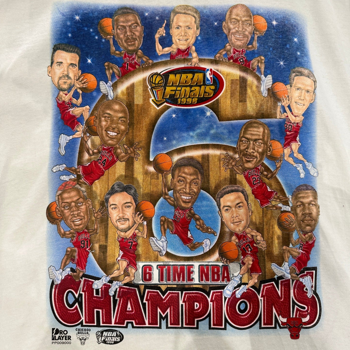 NBA Finals Chicago Bulls Vintage Tee